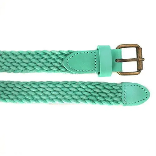 DANNY - Casual Mint Cotton Webbing Belt