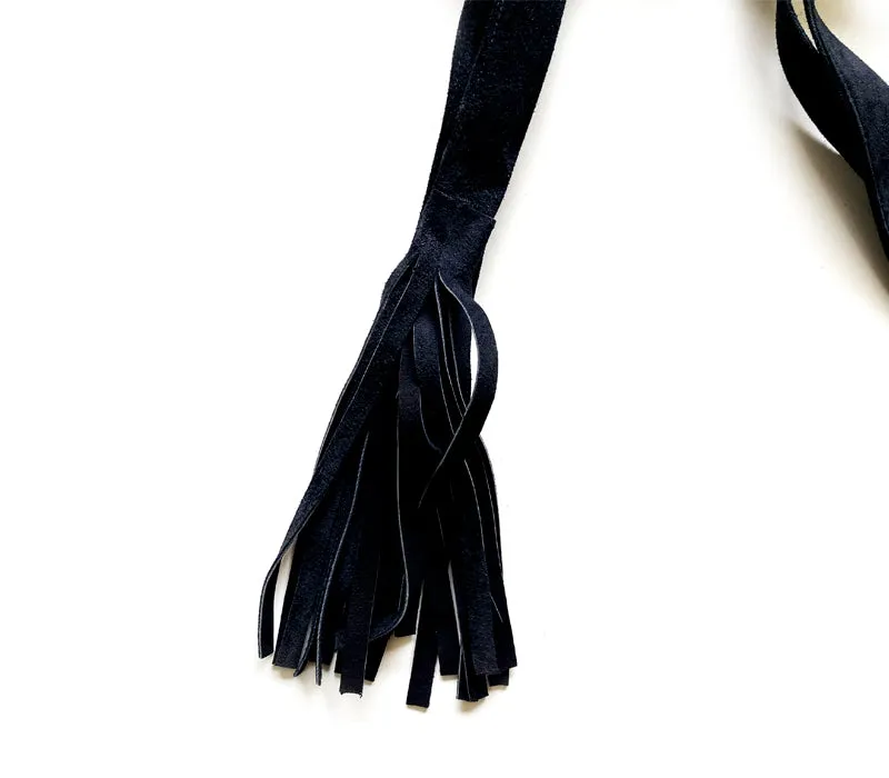 Dasha Goatskin Suede Leather Belt