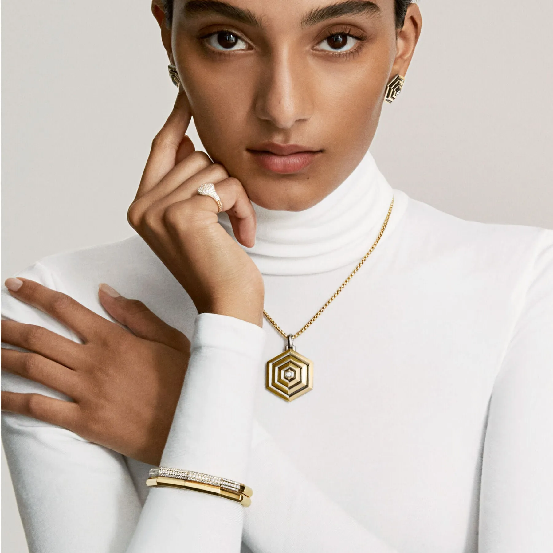 David Yurman   Necklaces & Pendant in 18-Karat Yellow Gold