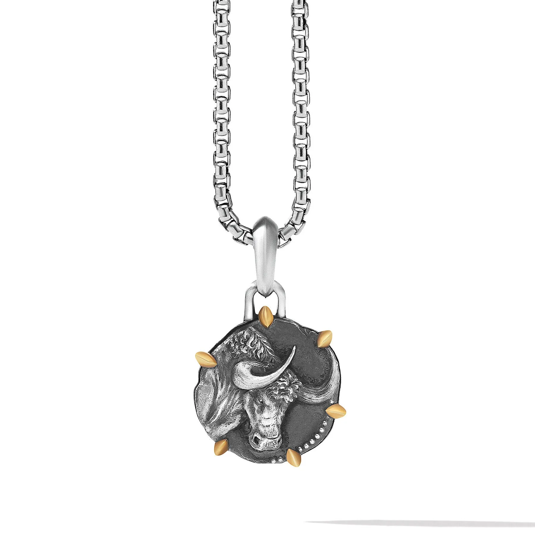 David Yurman   Necklaces & Pendant in Silver and 18-Karat Yellow Gold