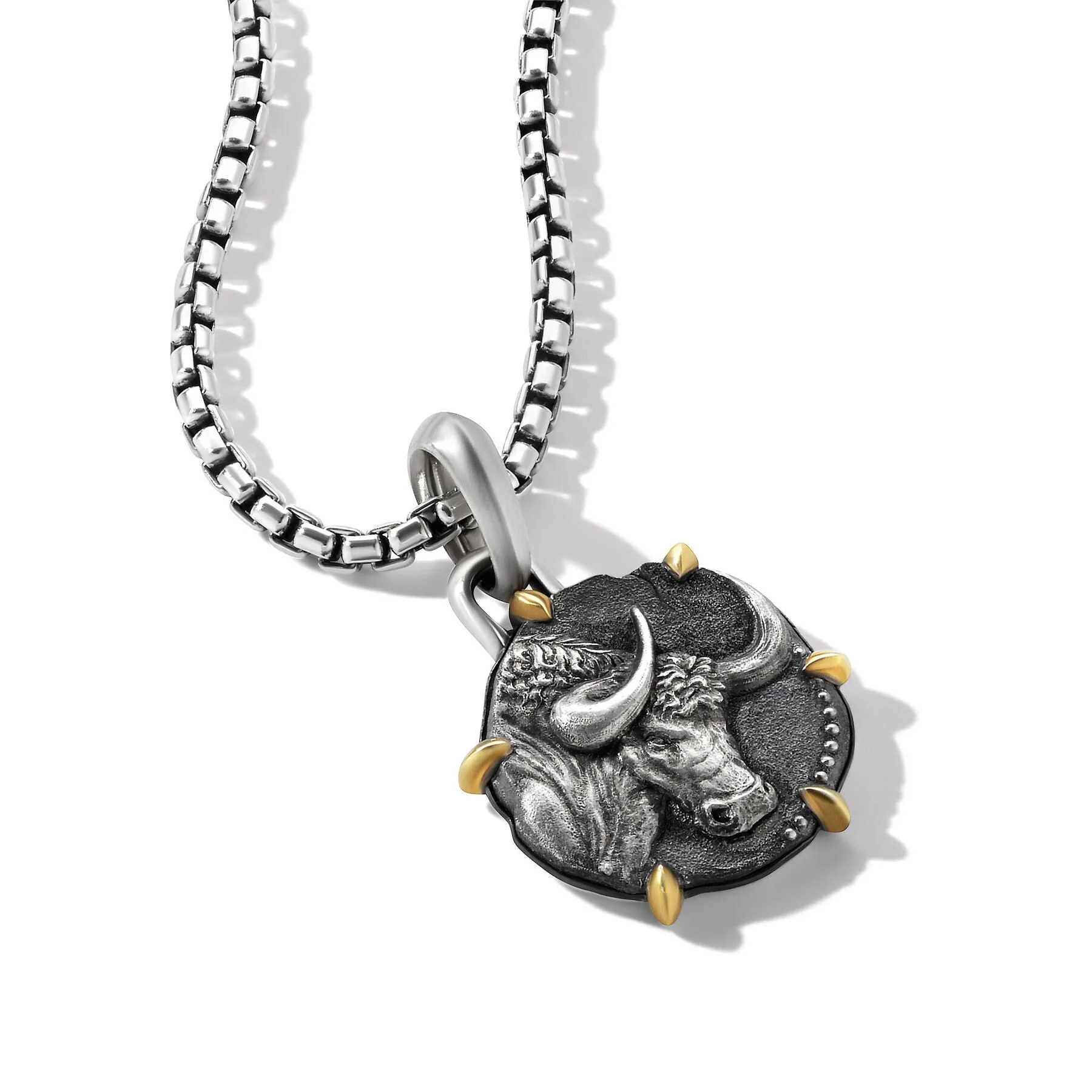 David Yurman   Necklaces & Pendant in Silver and 18-Karat Yellow Gold