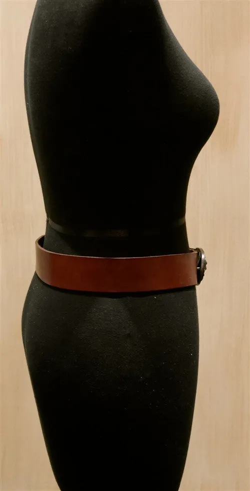 De La Rosa Face Buckle Belt