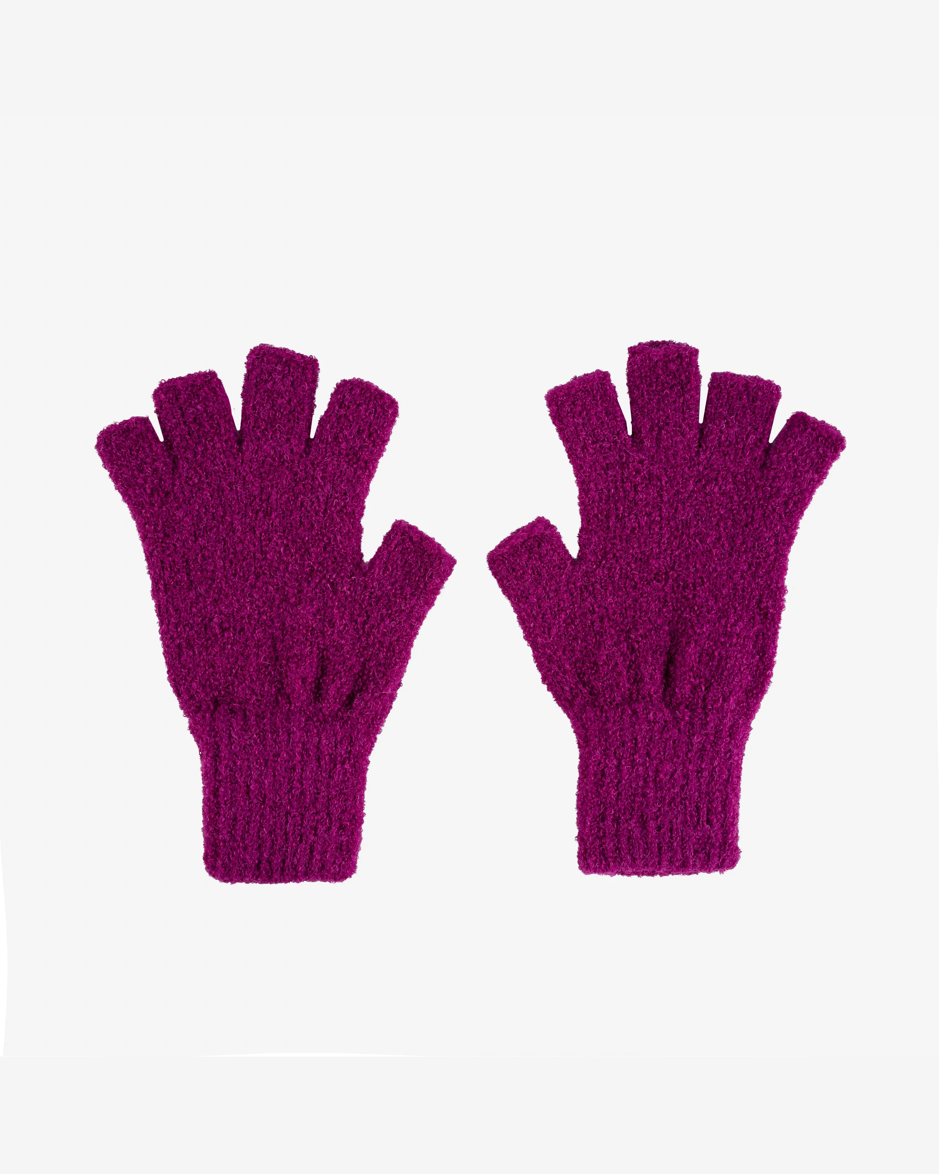 Decka Fingerless Gloves - Magenta