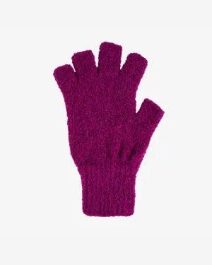 Decka Fingerless Gloves - Magenta