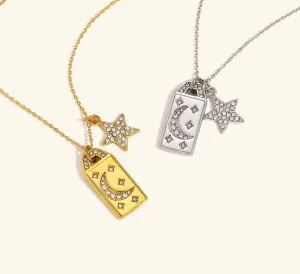 Diamond Charm Necklaces