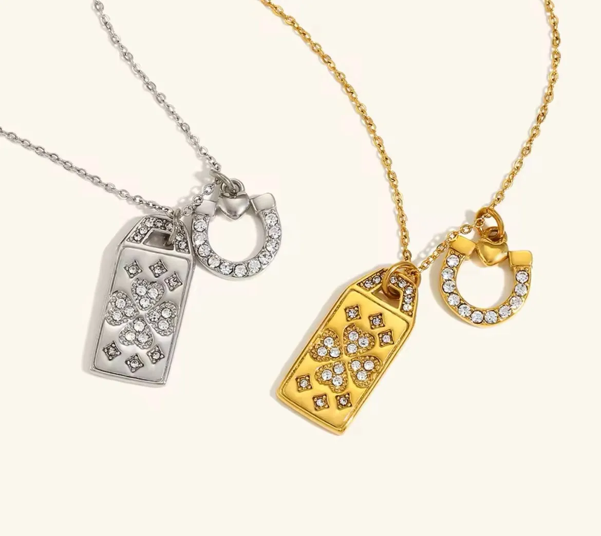Diamond Charm Necklaces