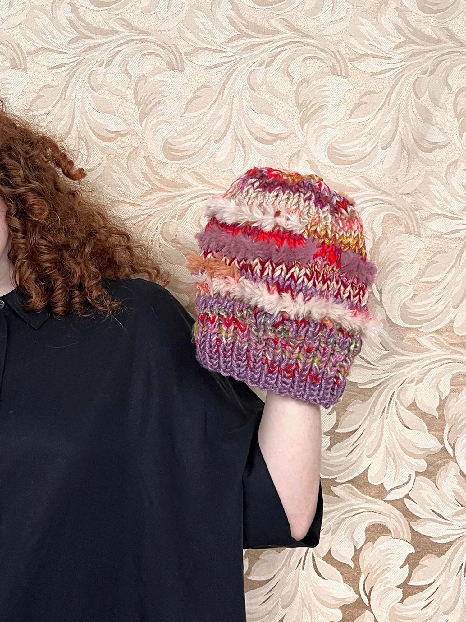 Diamond Day Knit Hat #4