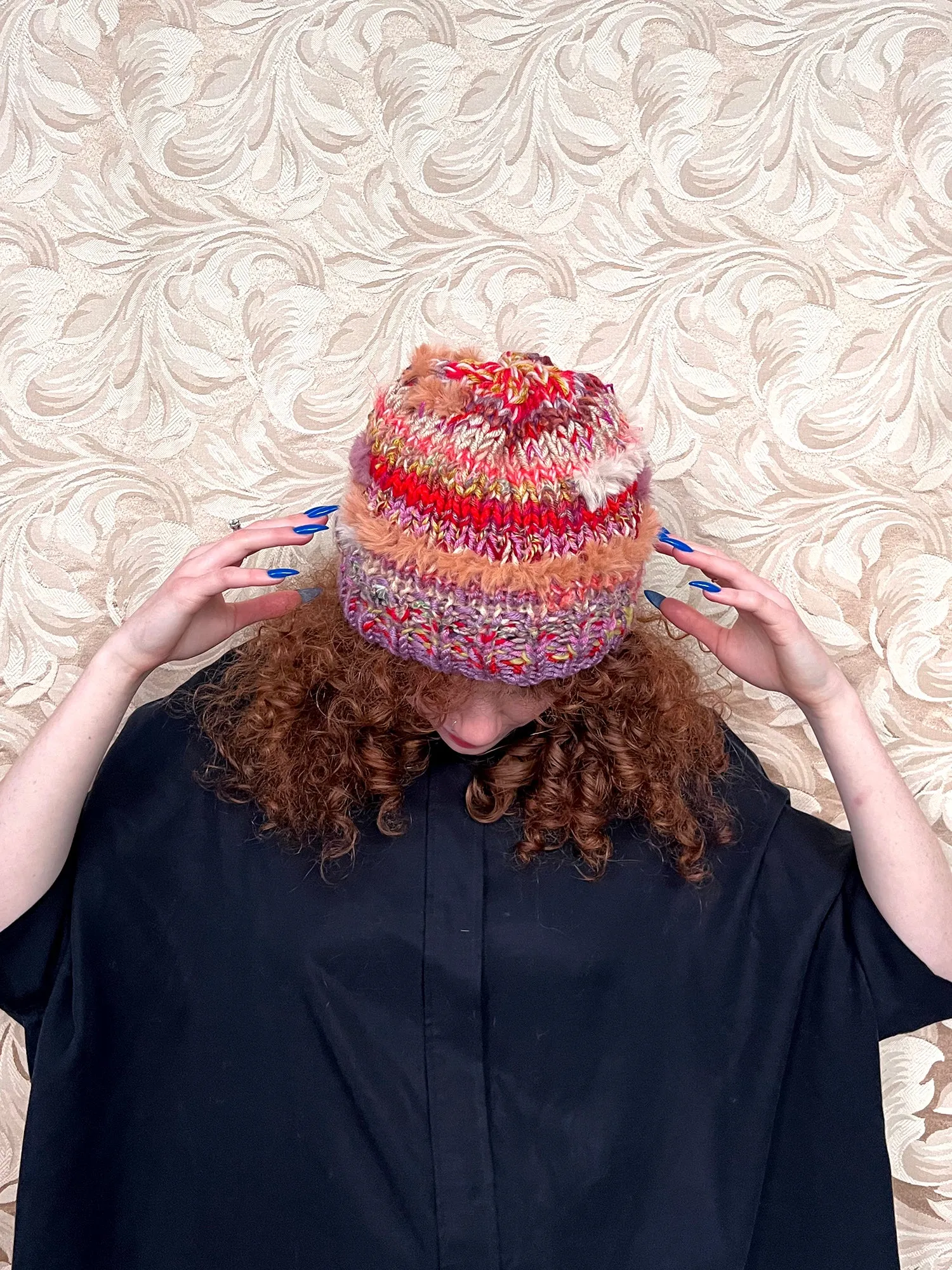 Diamond Day Knit Hat #4