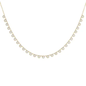 Diamond Multi Disc Choker 14K