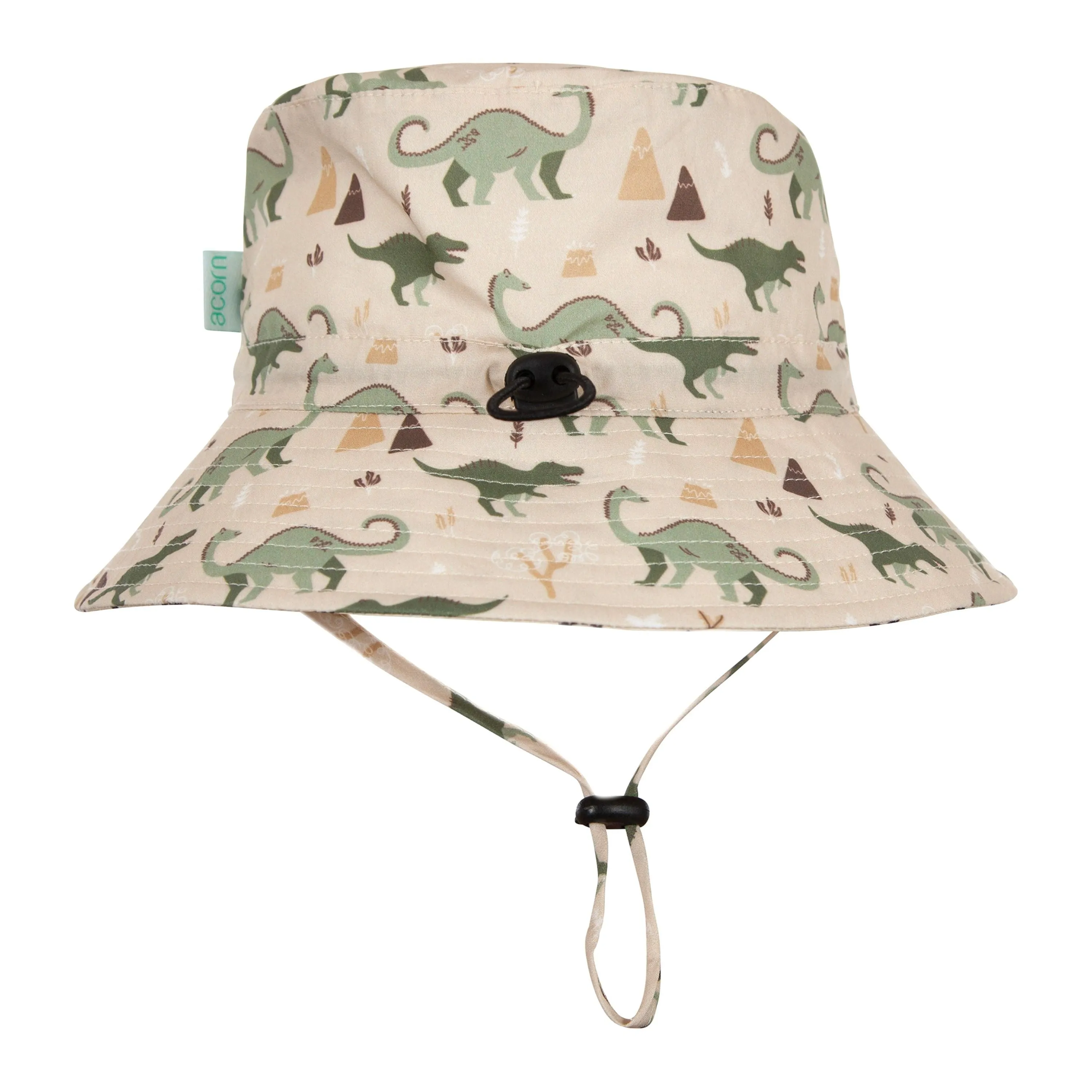 Dino Delight Wide Brim Bucket Hat