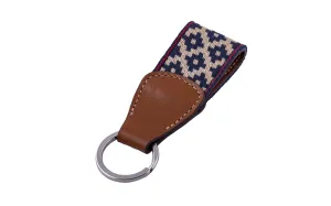 Diplomático Woven Keychain