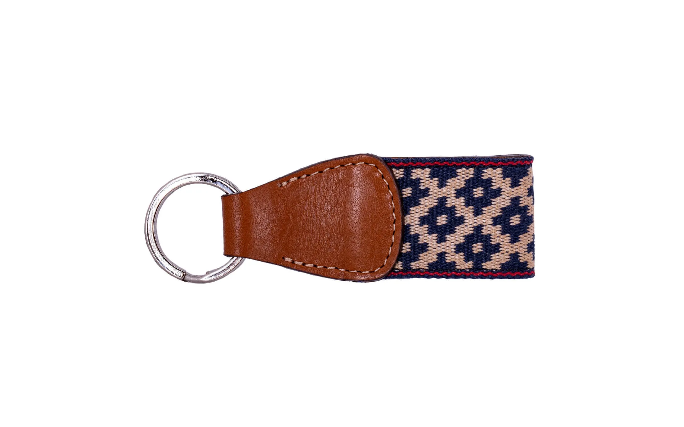 Diplomático Woven Keychain