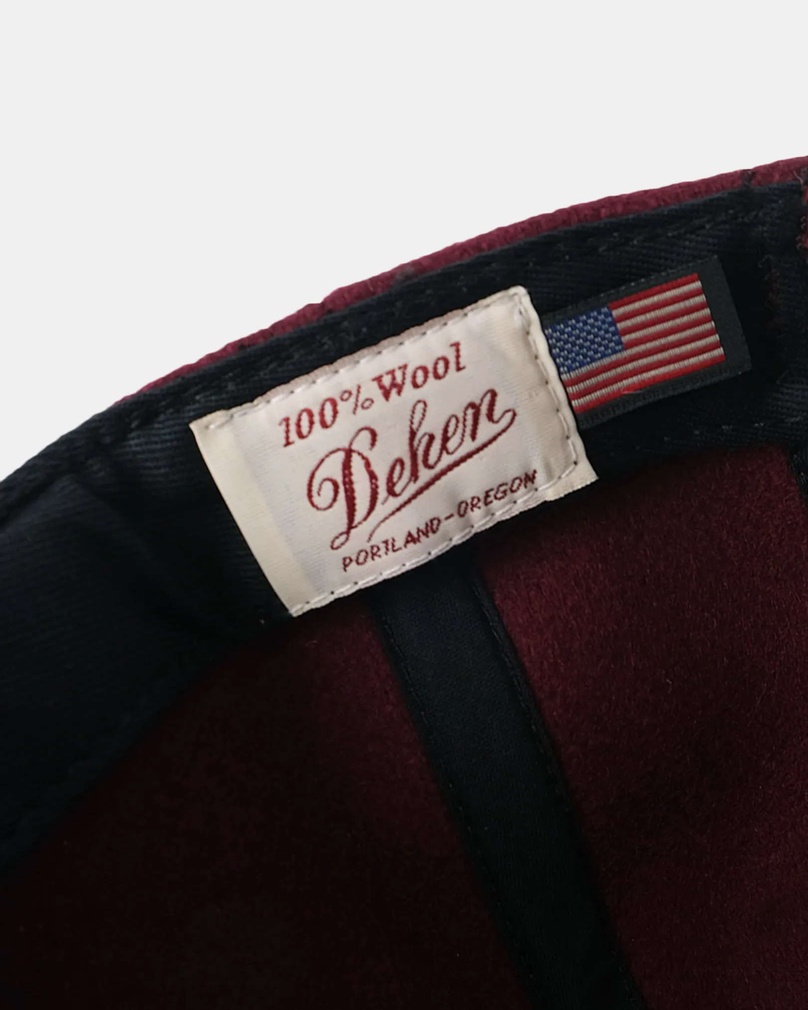 DK. Baseball Cap - Maroon
