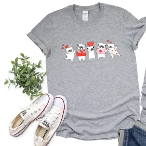 Dog Hearts Graphic Tee