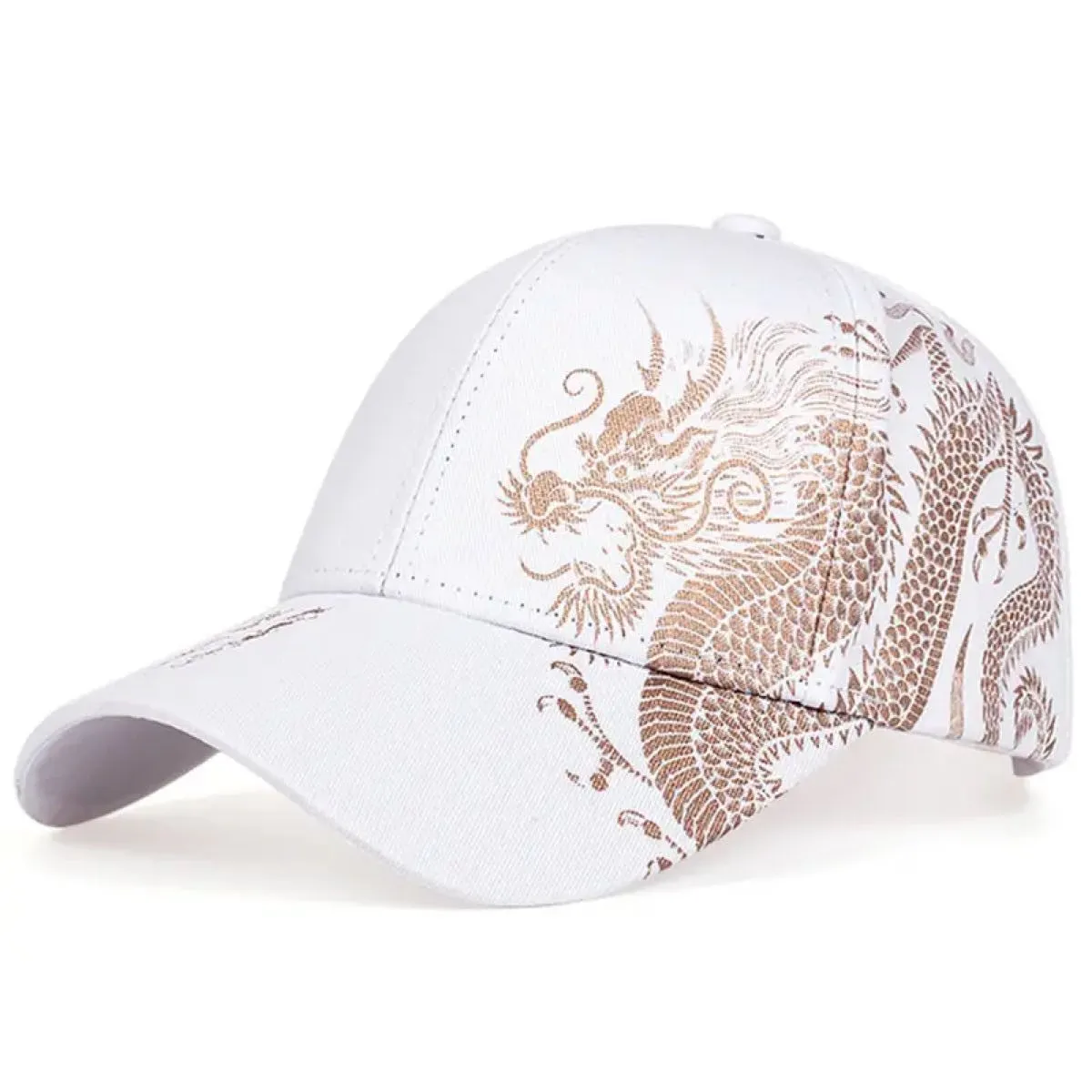 Dragon Baseball Cap (#hat020White)