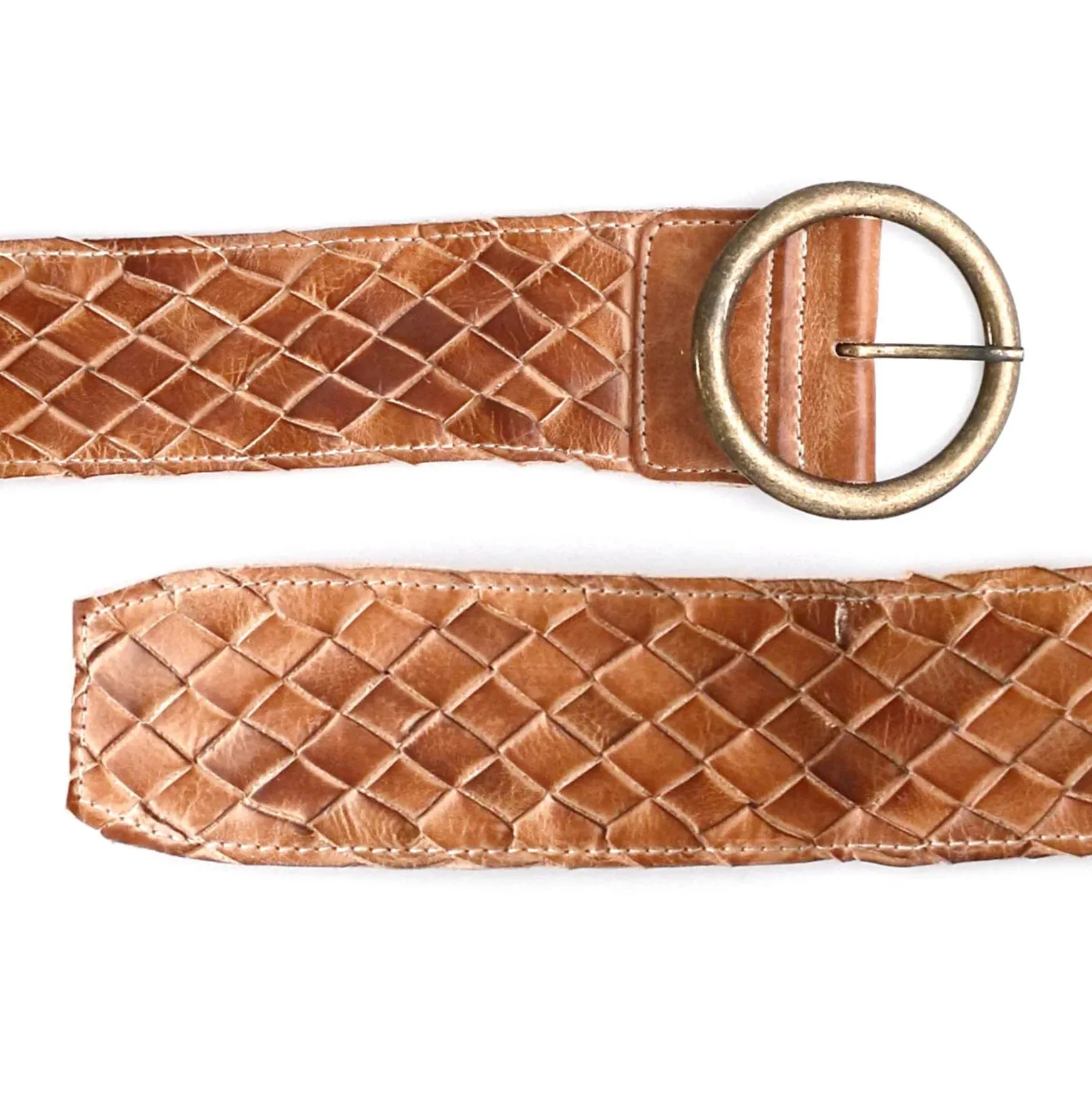 Dreamweaver Belt-Tan Rustic