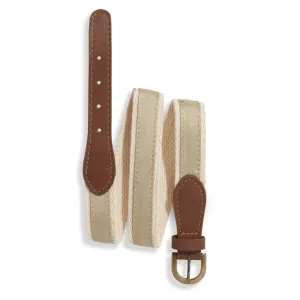 Dress Belt -- Champagne