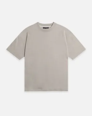 Drop Shoulder T-Shirt - Oatmeal