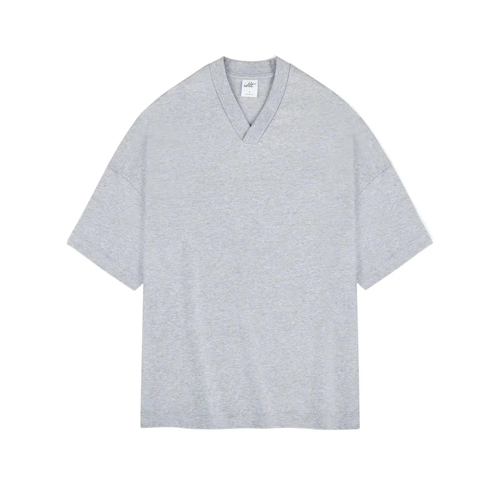 Drop Shoulder V-Neck T-shirt