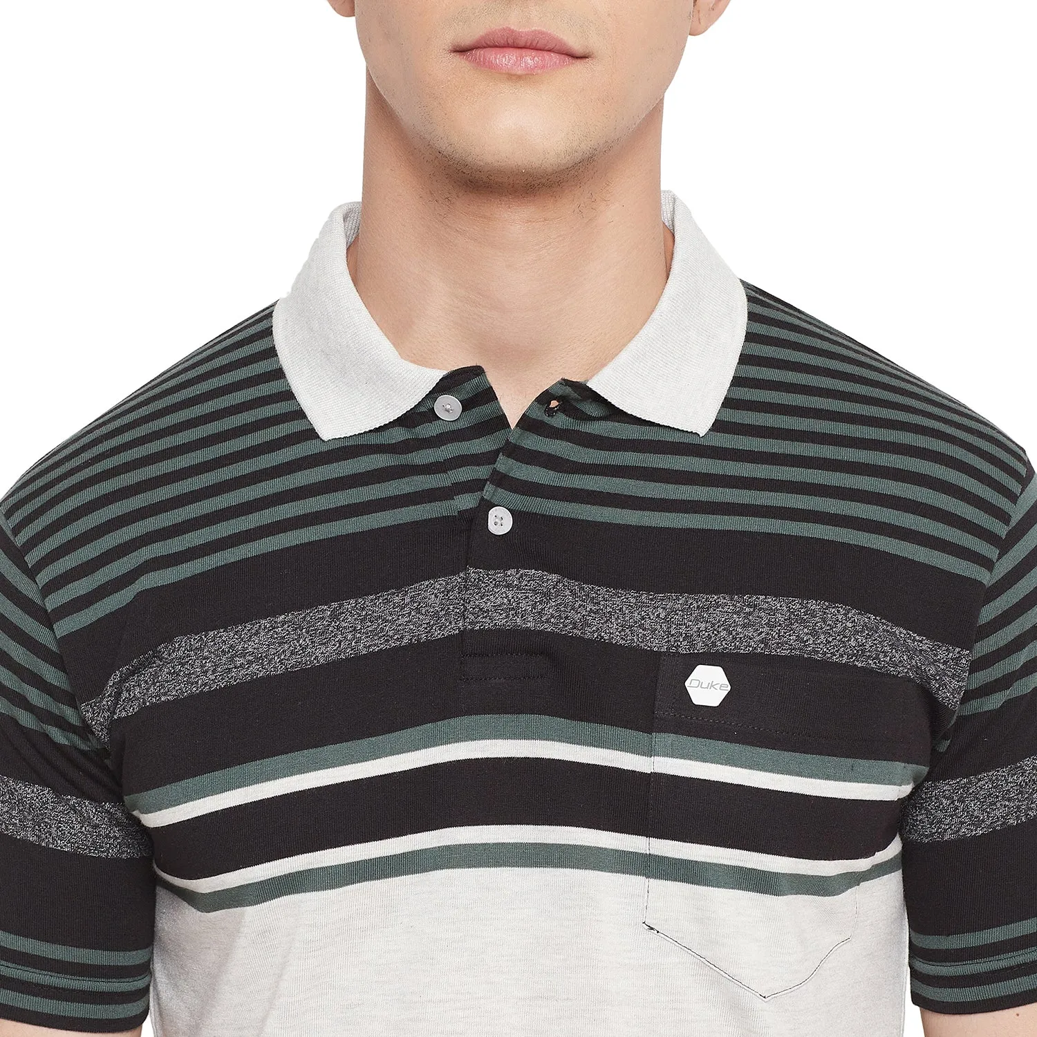 Duke Stardust Men Half Sleeve Cotton T-shirt (MTLF359)