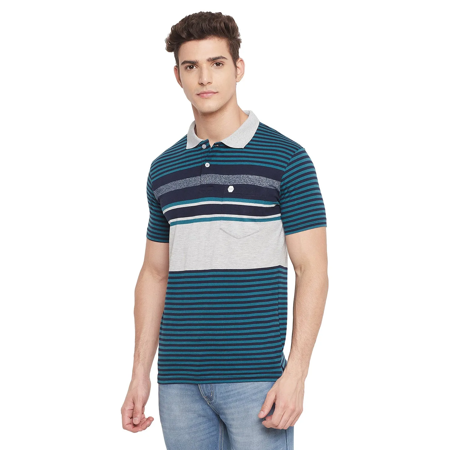 Duke Stardust Men Half Sleeve Cotton T-shirt (MTLF359)