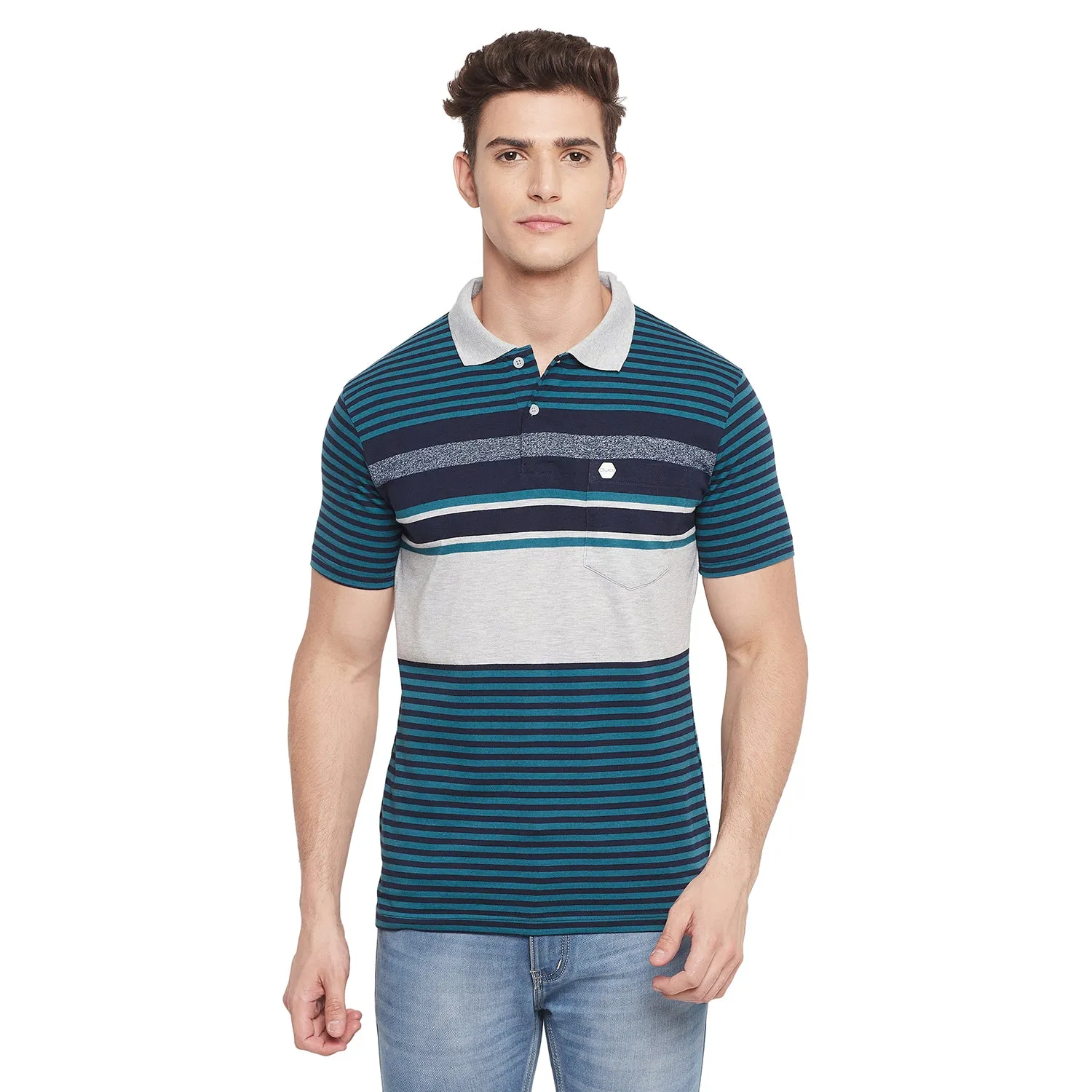 Duke Stardust Men Half Sleeve Cotton T-shirt (MTLF359)