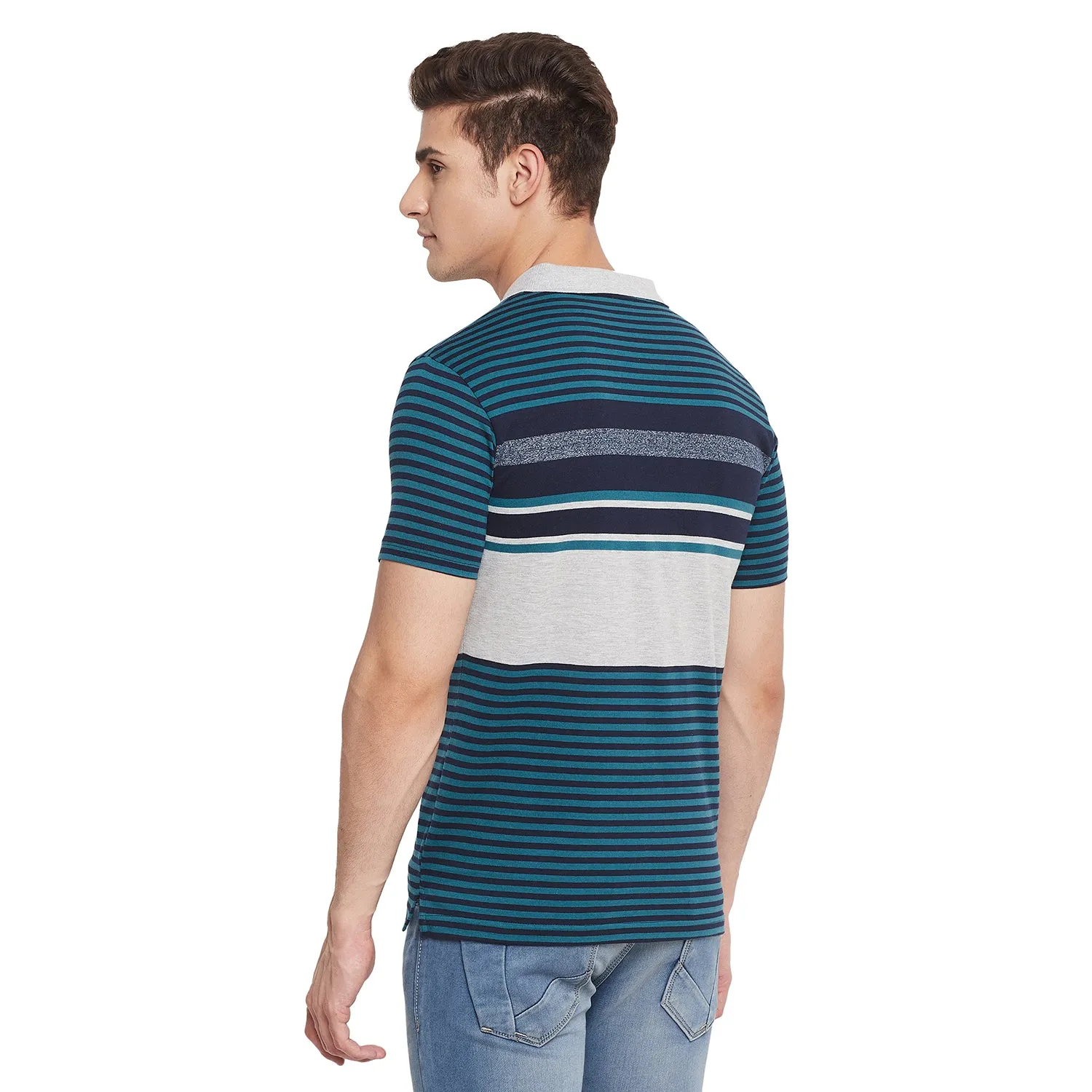 Duke Stardust Men Half Sleeve Cotton T-shirt (MTLF359)
