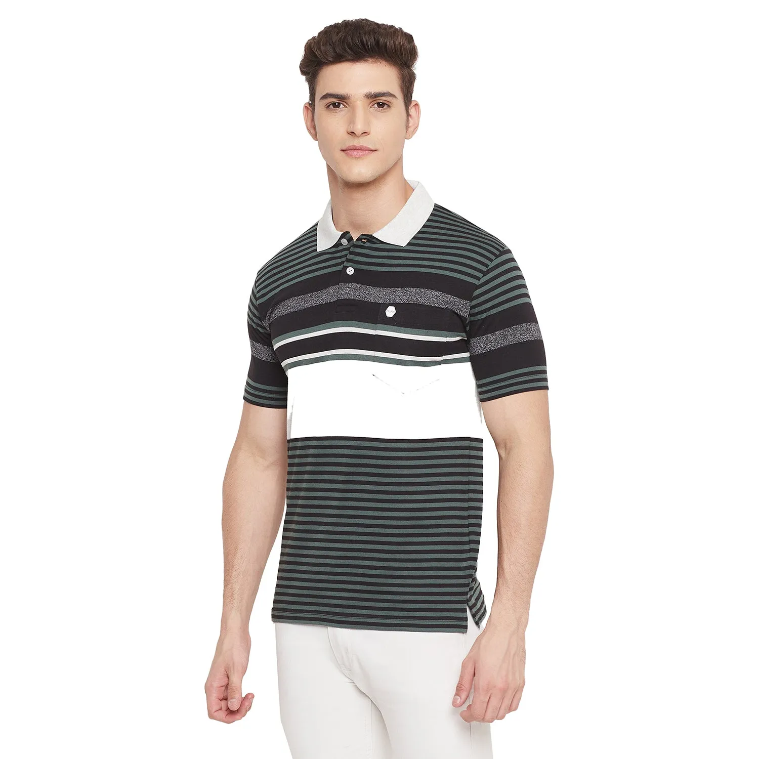 Duke Stardust Men Half Sleeve Cotton T-shirt (MTLF359)