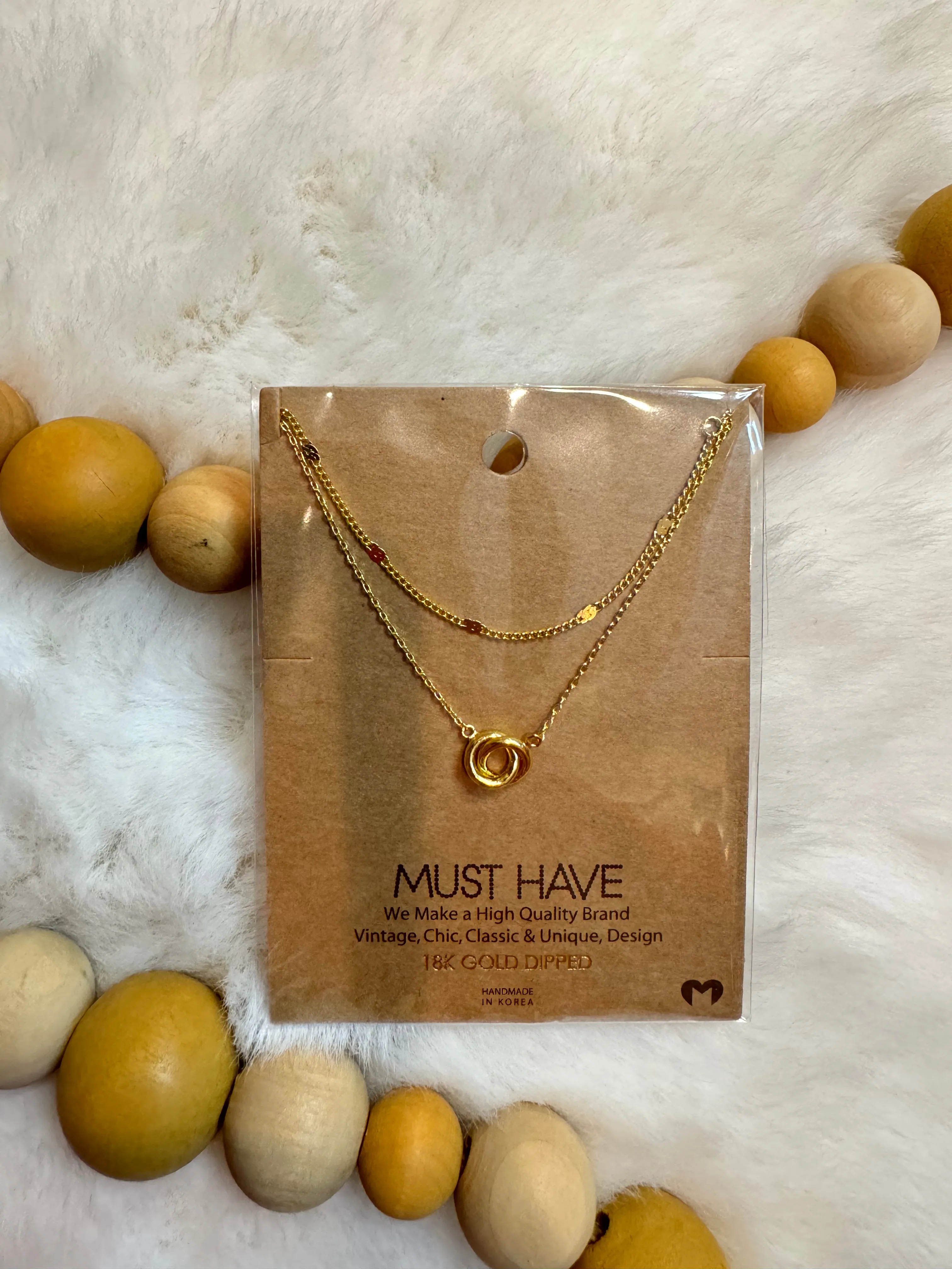 Duo Link Necklace