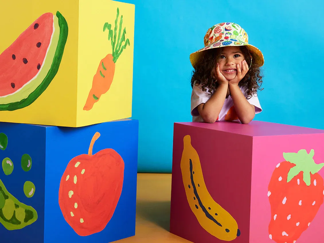 Eat The Rainbow Sun Hat