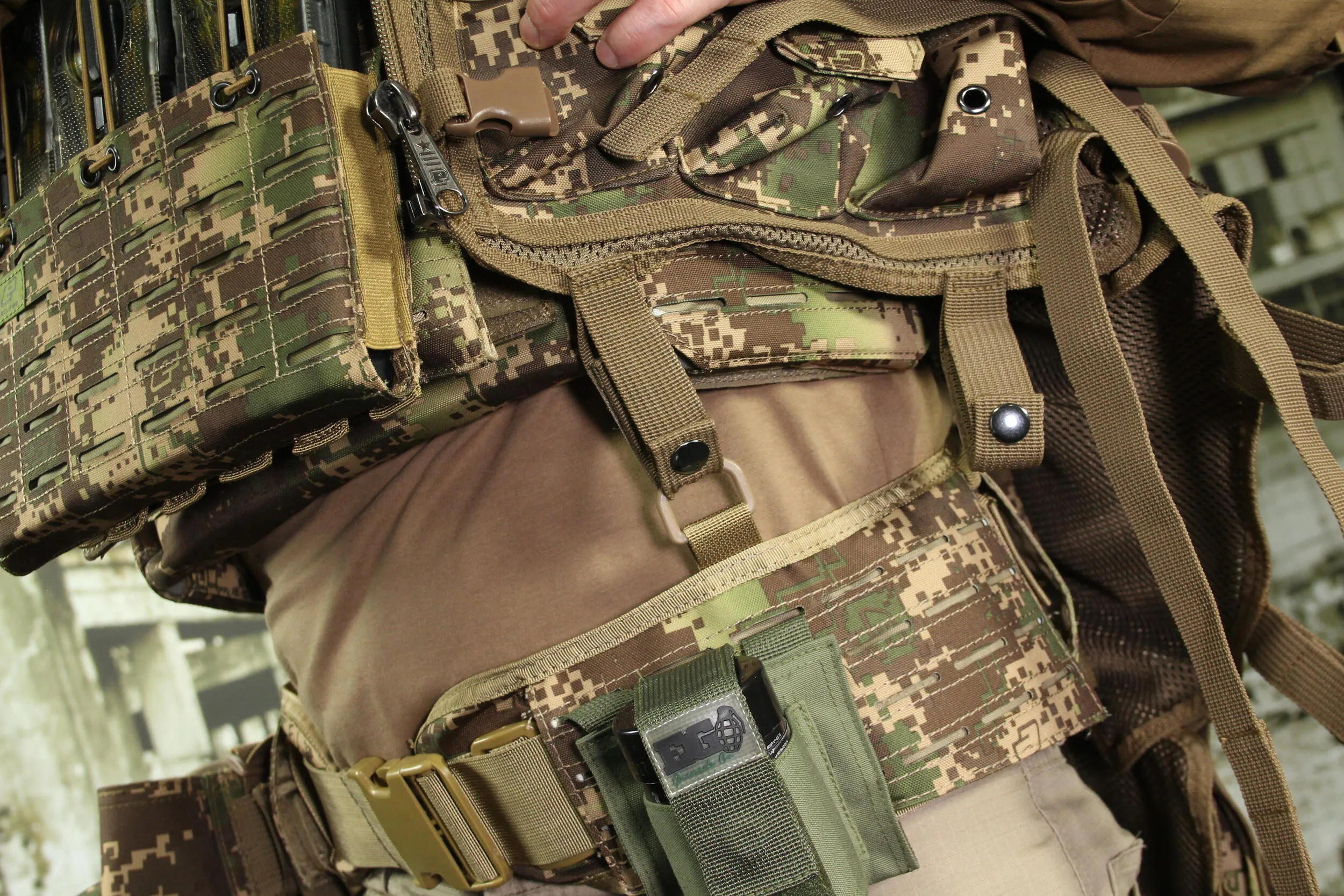 Eclipse Battle Belt by Valken HDE Camo