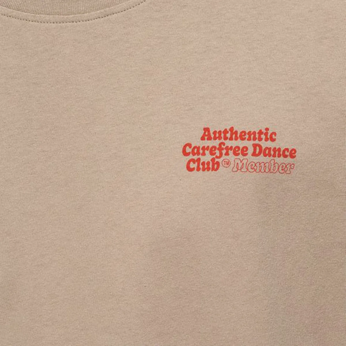 Edwin Carefree Dance Club T-Shirt White Pepper
