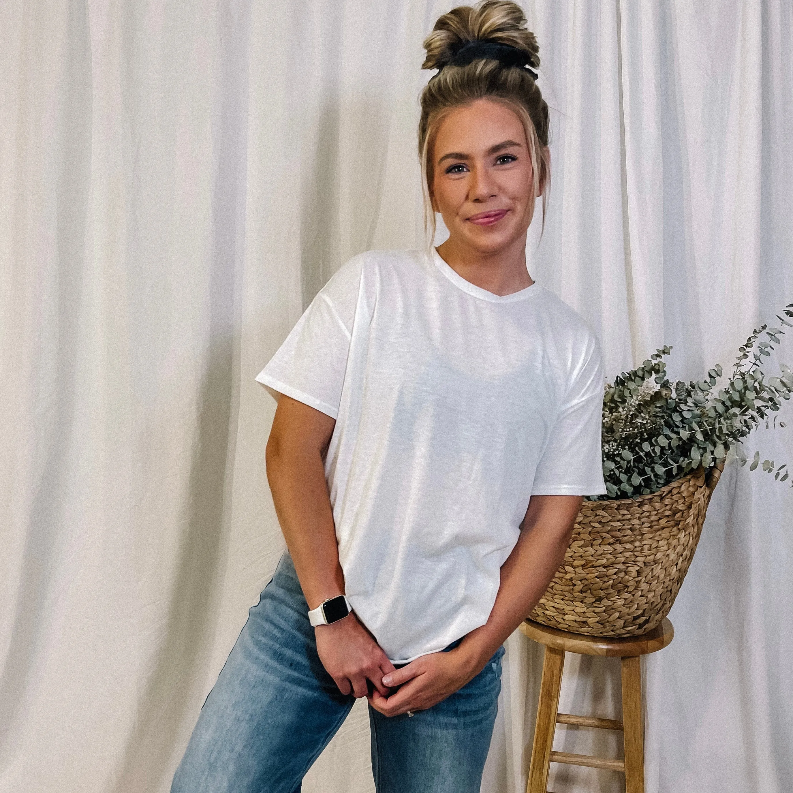 Effortless Basic Tee - Ivory