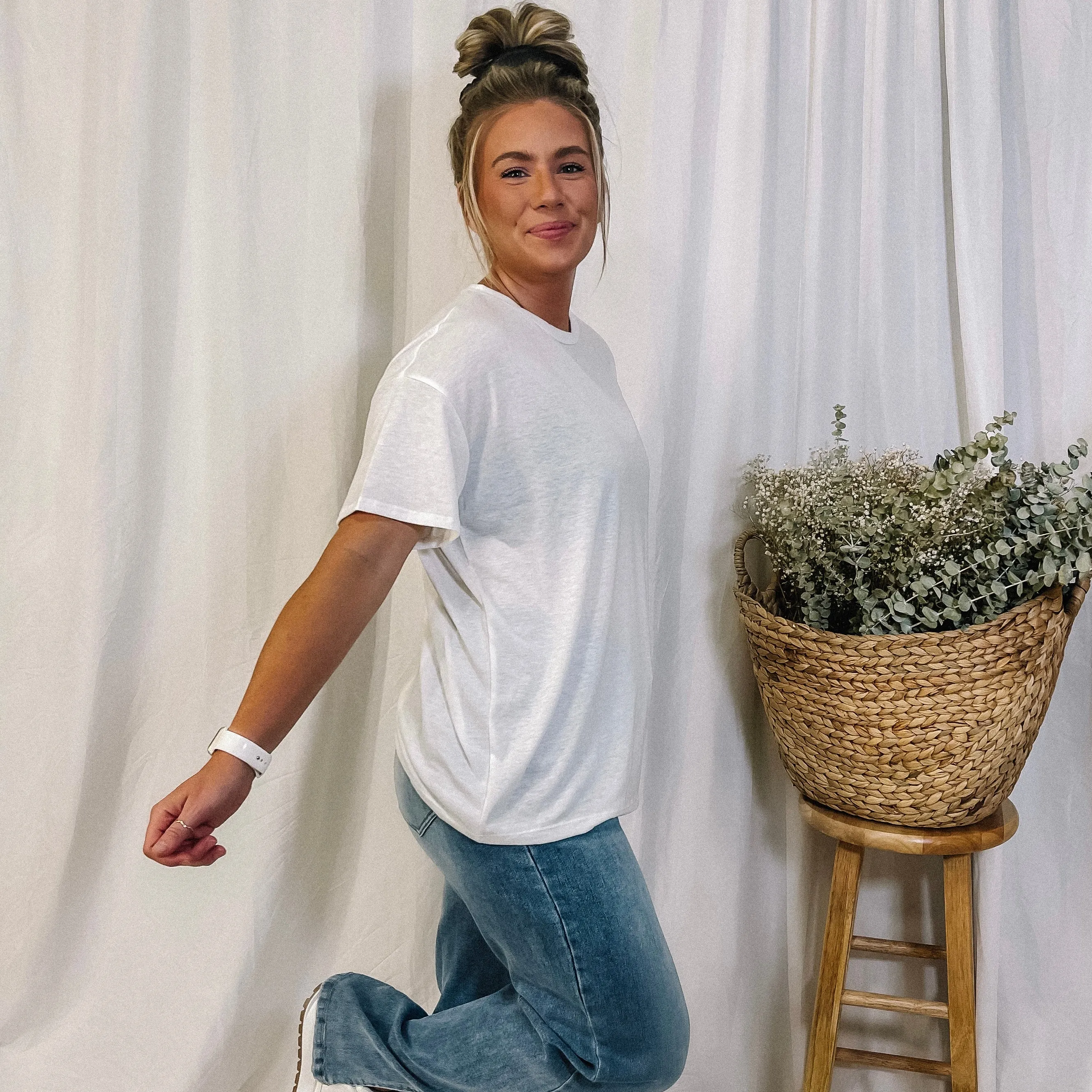 Effortless Basic Tee - Ivory