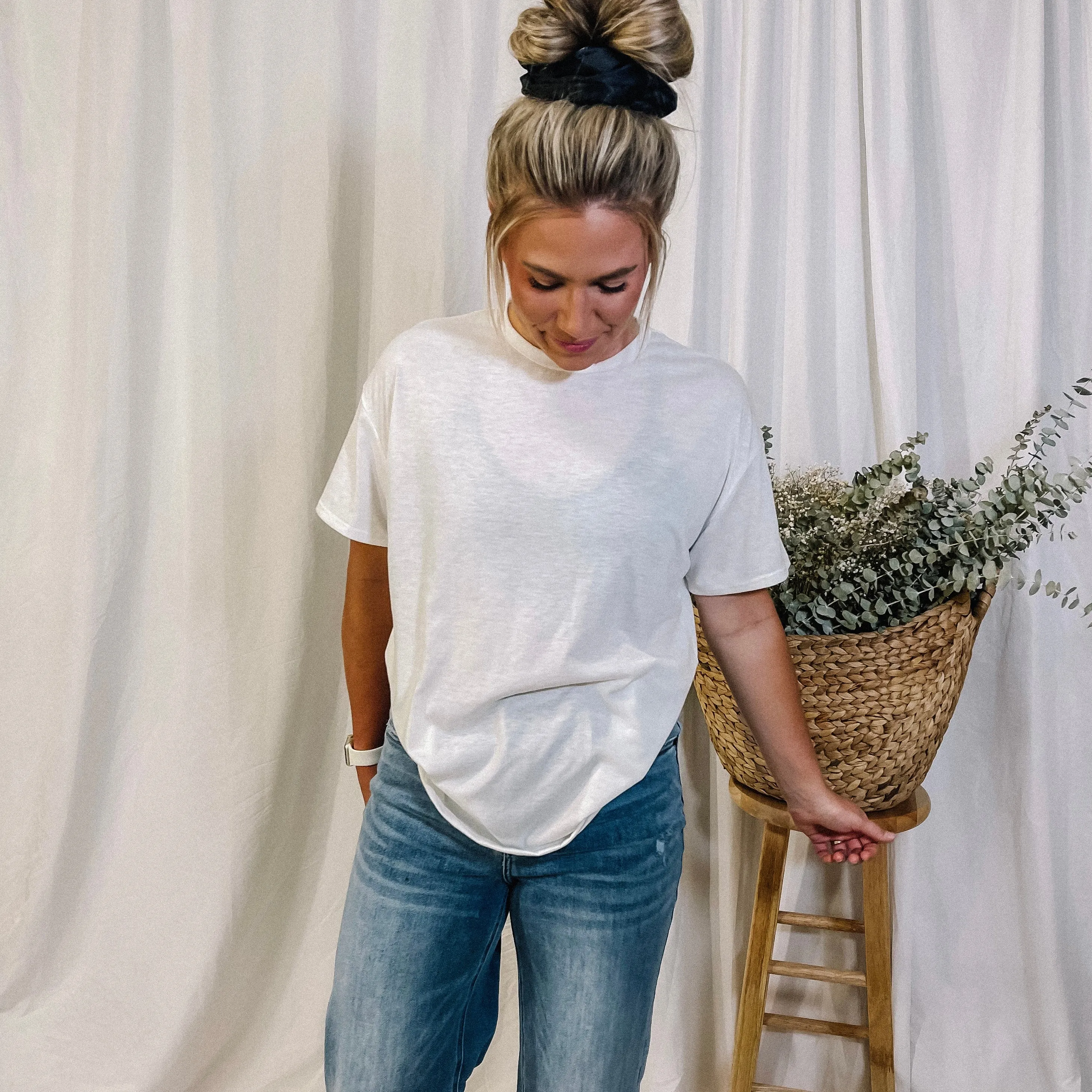 Effortless Basic Tee - Ivory