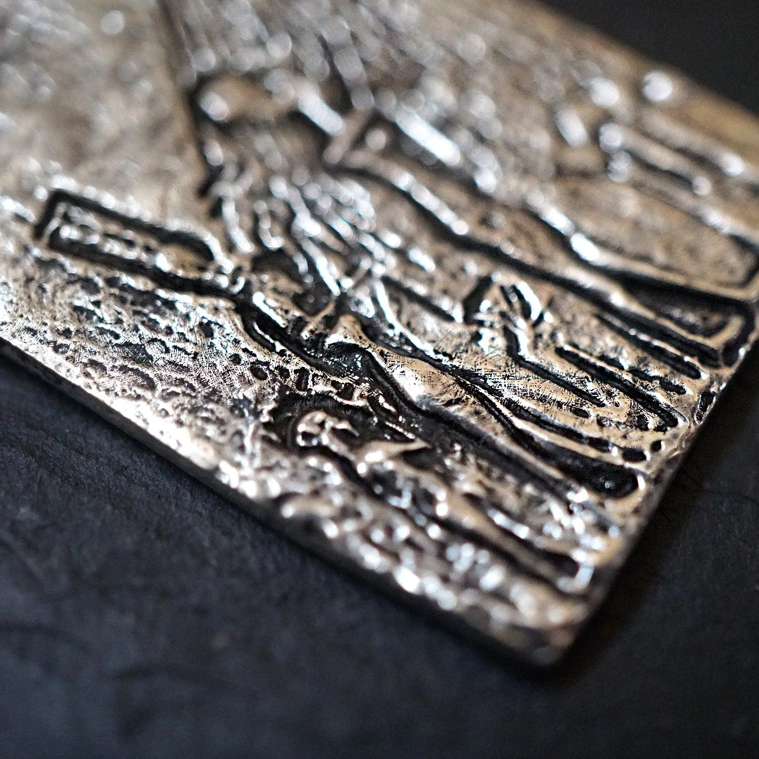 Egyptian Sun Pendant in Sterling Silver