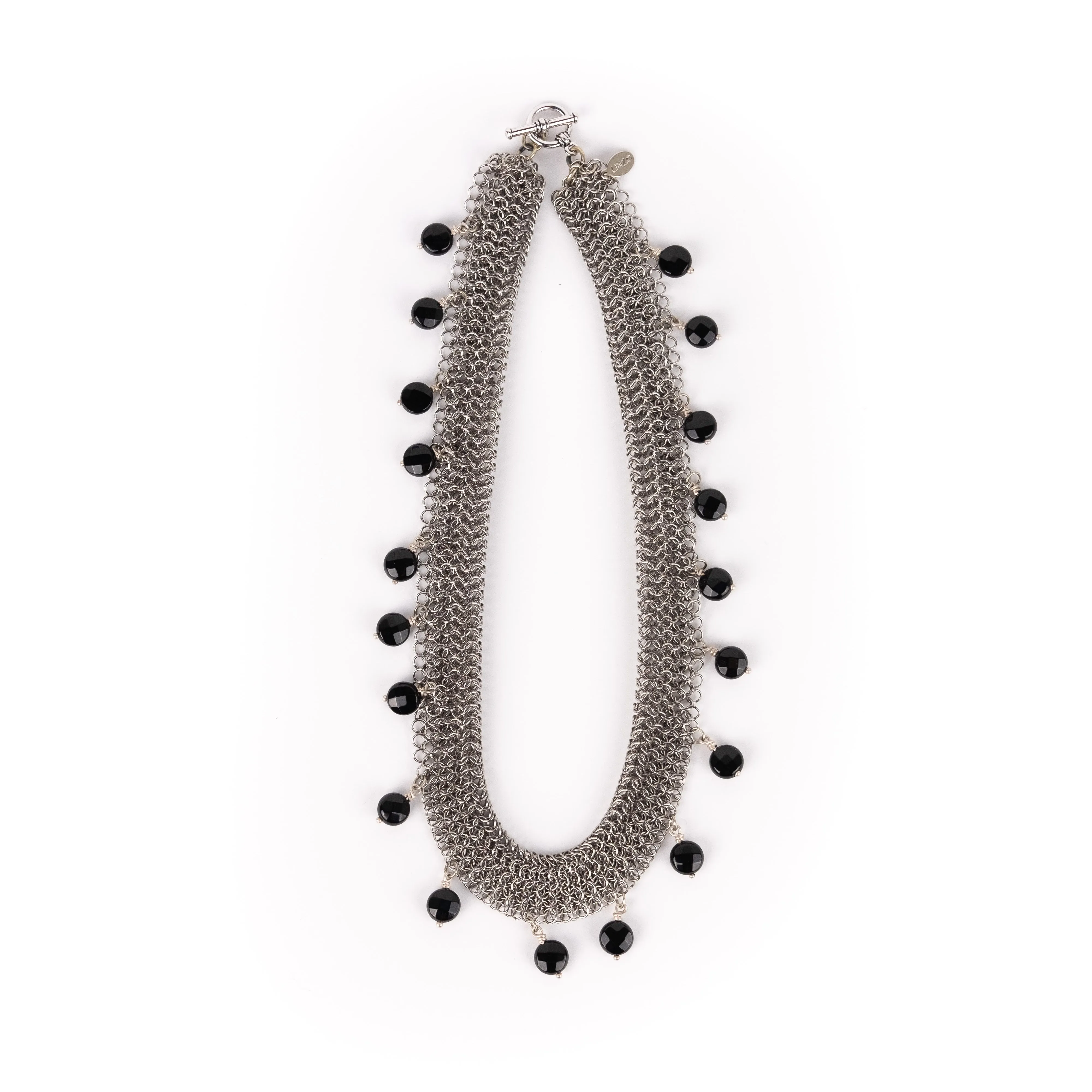 Elaine Unzicker Onyx Necklace