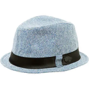 Elm Company - Ellington Fedora Tweed - Blue SALE