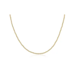 ENewton 15" Choker Classic Gold 2.5mm Bead