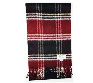 EveryYarn Cashmere Scarf | Red Check
