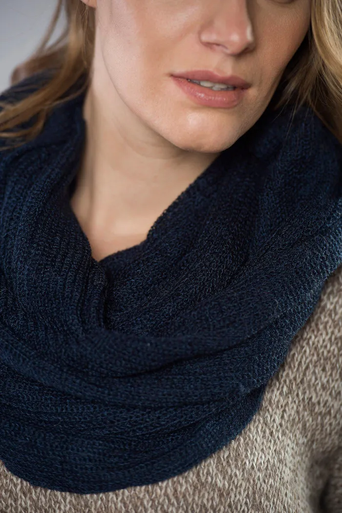 Evita Cashllama & Silk Infinity Scarf