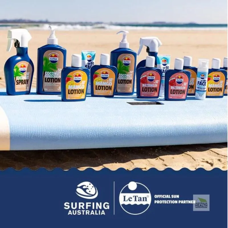 [Expiry: 11/2026] Le Tan SPF 50  Watermelon Sunscreen Lotion 125mL