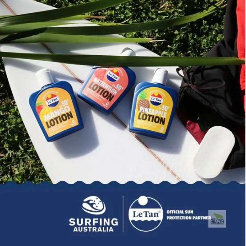 [Expiry: 11/2026] Le Tan SPF 50  Watermelon Sunscreen Lotion 125mL