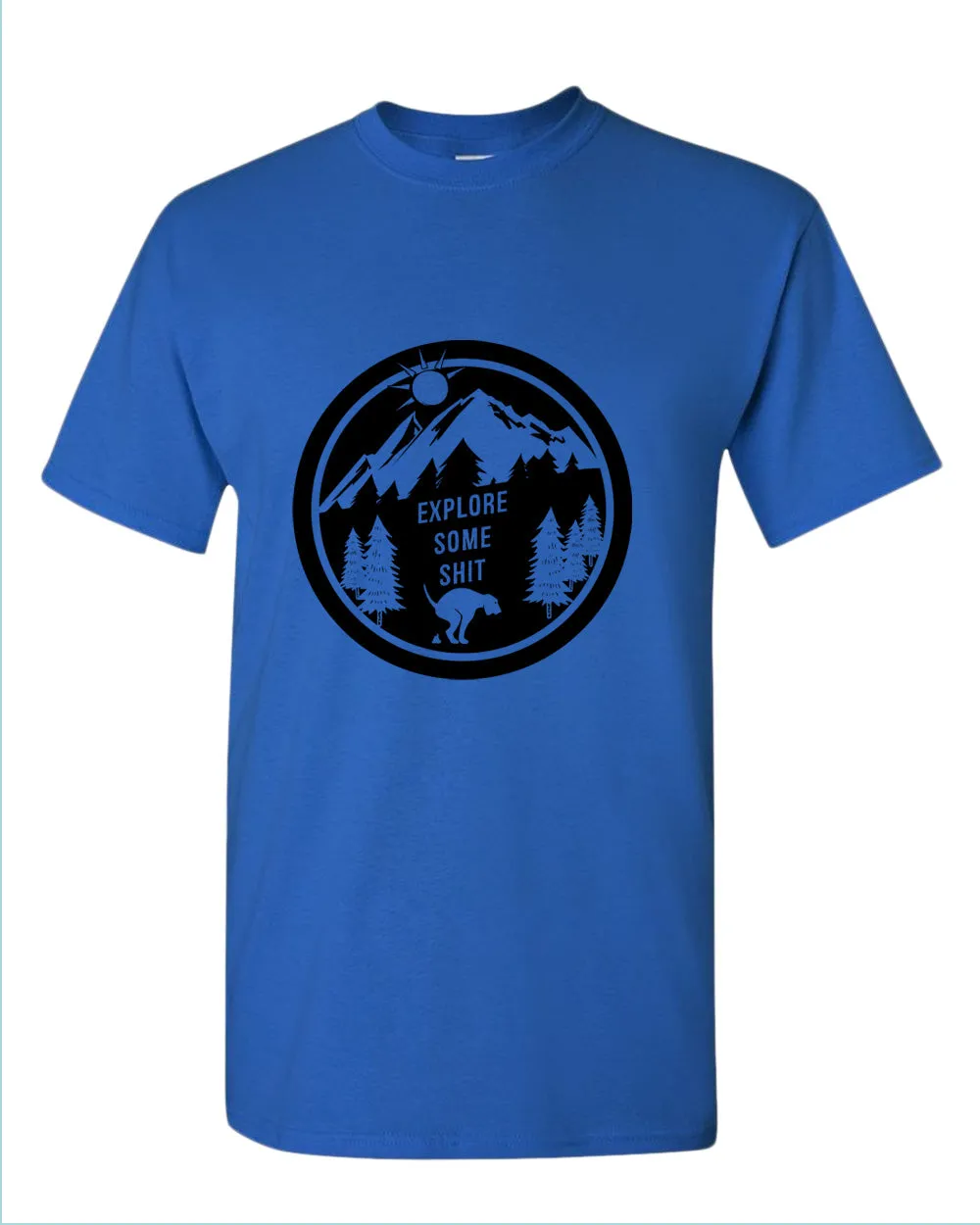 Explore some sh*t funny dog t-shirt