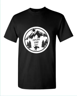 Explore some sh*t funny dog t-shirt