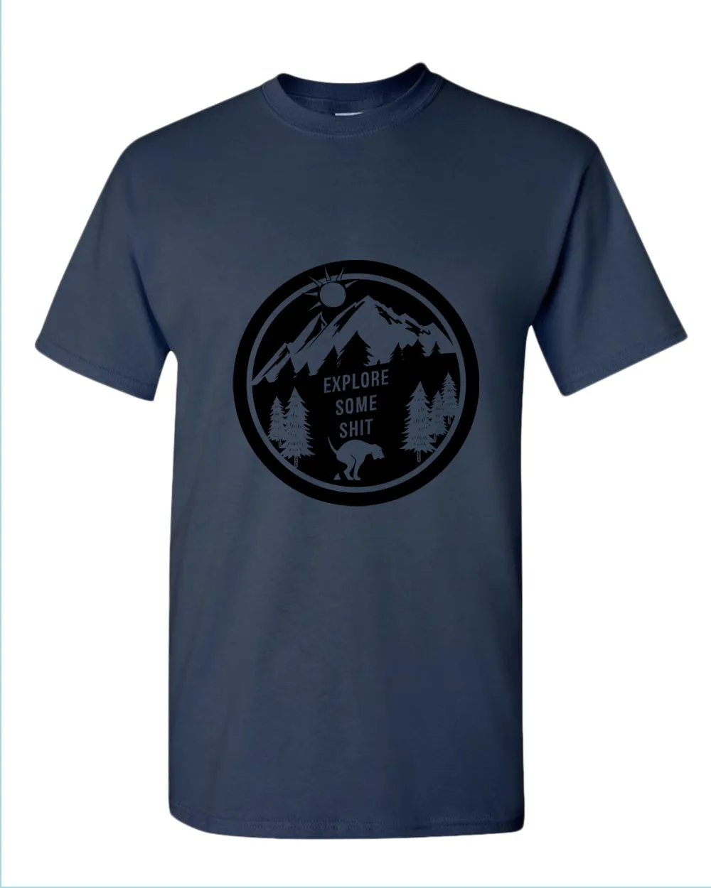 Explore some sh*t funny dog t-shirt