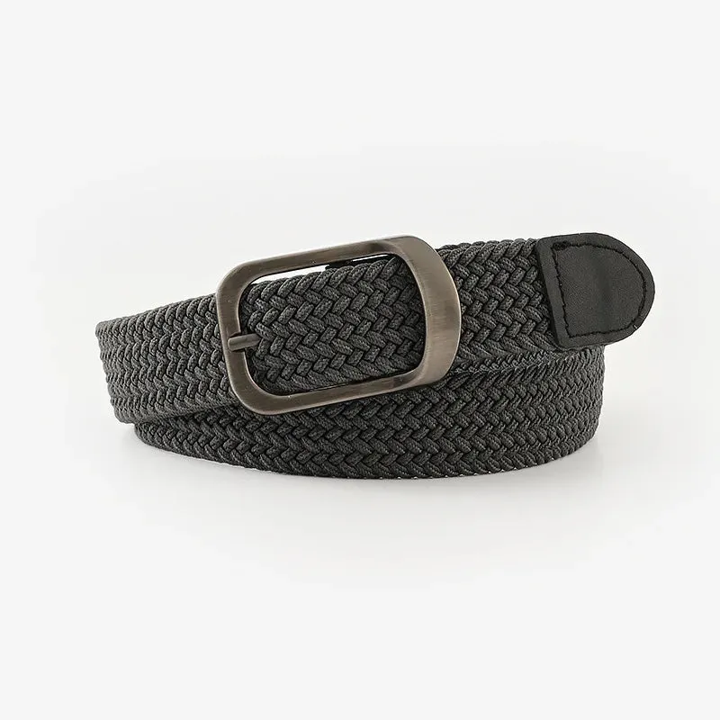 Eyeless Needle Metal Alloy Belt