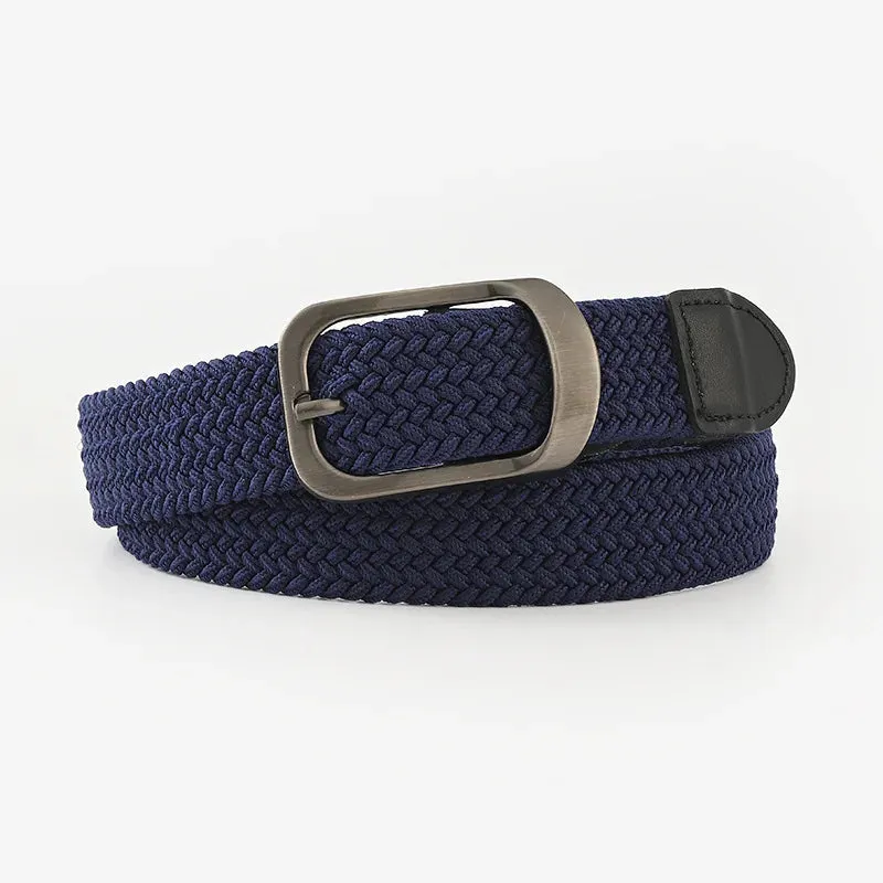 Eyeless Needle Metal Alloy Belt