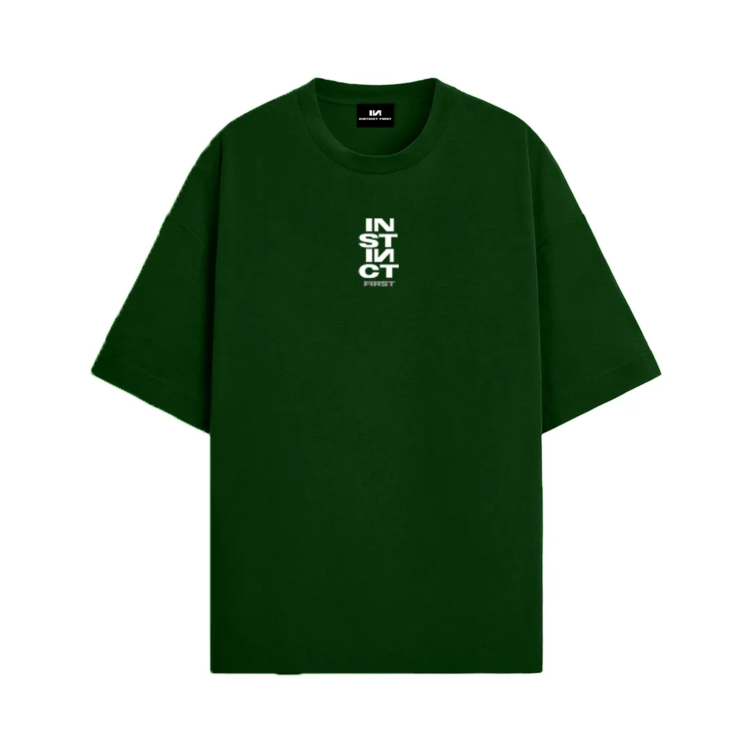 Faded bottle Green - Oversized T-shirt