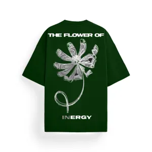 Faded bottle Green - Oversized T-shirt